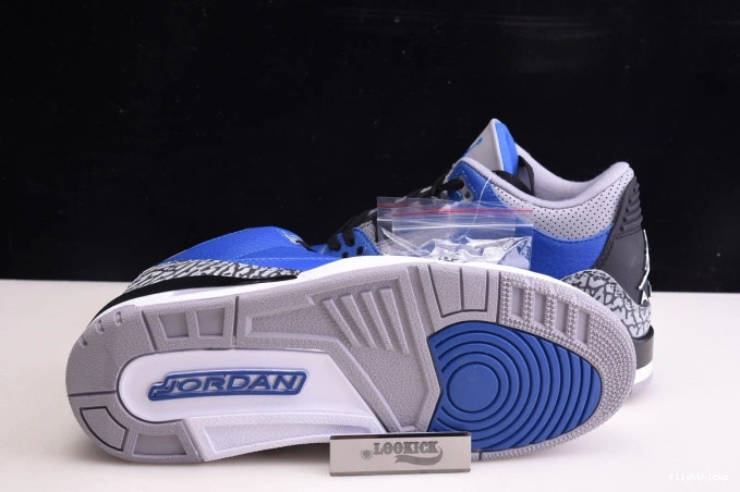 - 400 CT8532 3 Royal' Jordan Retro 'Varsity Air 1004